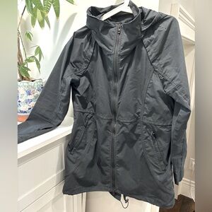 NEW hooded Prana rain jacket